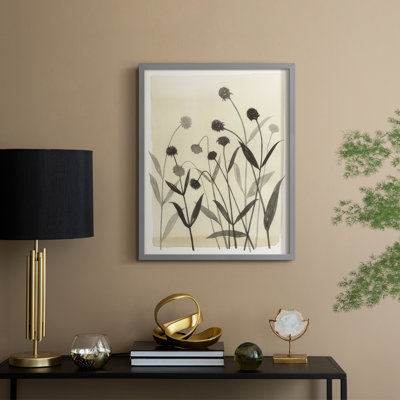 Summer Echinachea II Framed Print - Solid Wood