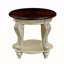 Table de bout ronde 22 pouces deux tons-903703735-903703737