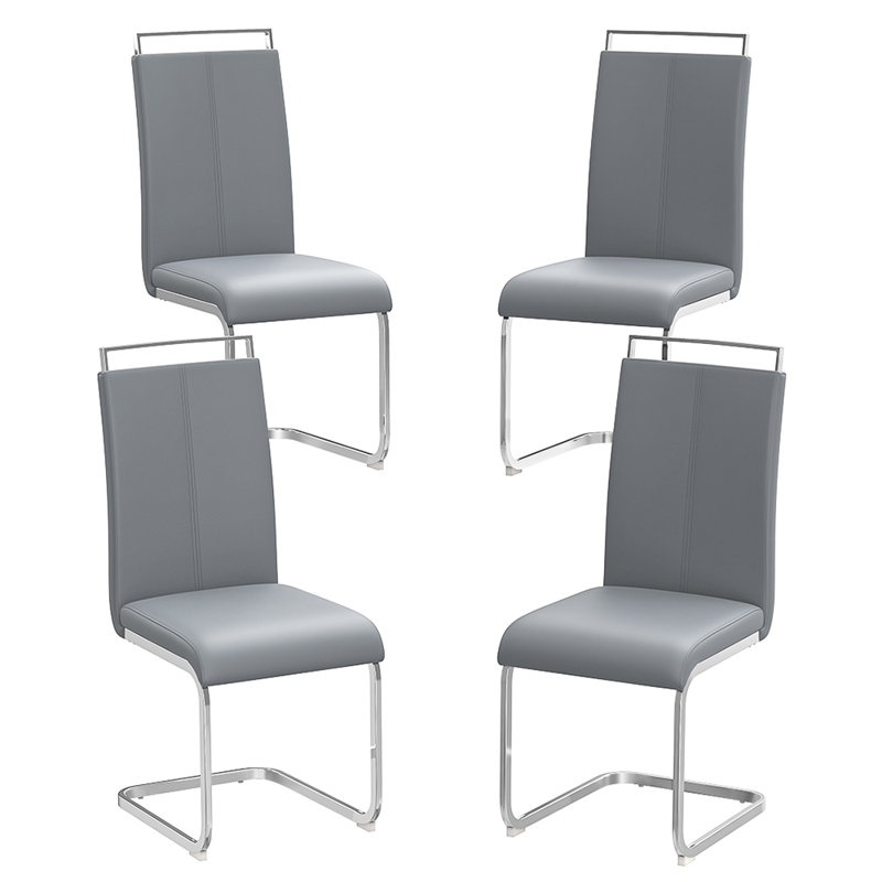 Lisco Upholstered Dining Chair, Grey