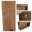 24" Wall-Mounted Single Bathroom Storage With 2 Solf Close Doors And 1 Shelf