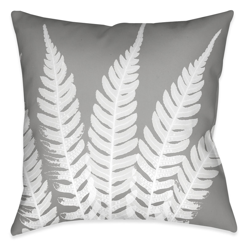 Coussin extérieur Gray Beauty, H 18 po x l 18 po