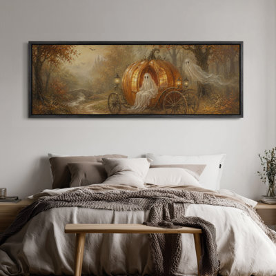 Art mural fantaisiste très grand Halloween