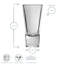 Ypsilon Shot Glasses - 70ml-53918368