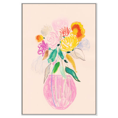 Simple Floral I Print by Bea Dina