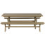 Delta Rectangular Outdoor Dining Table , 105cm cm W 220cm cm D-1153922404