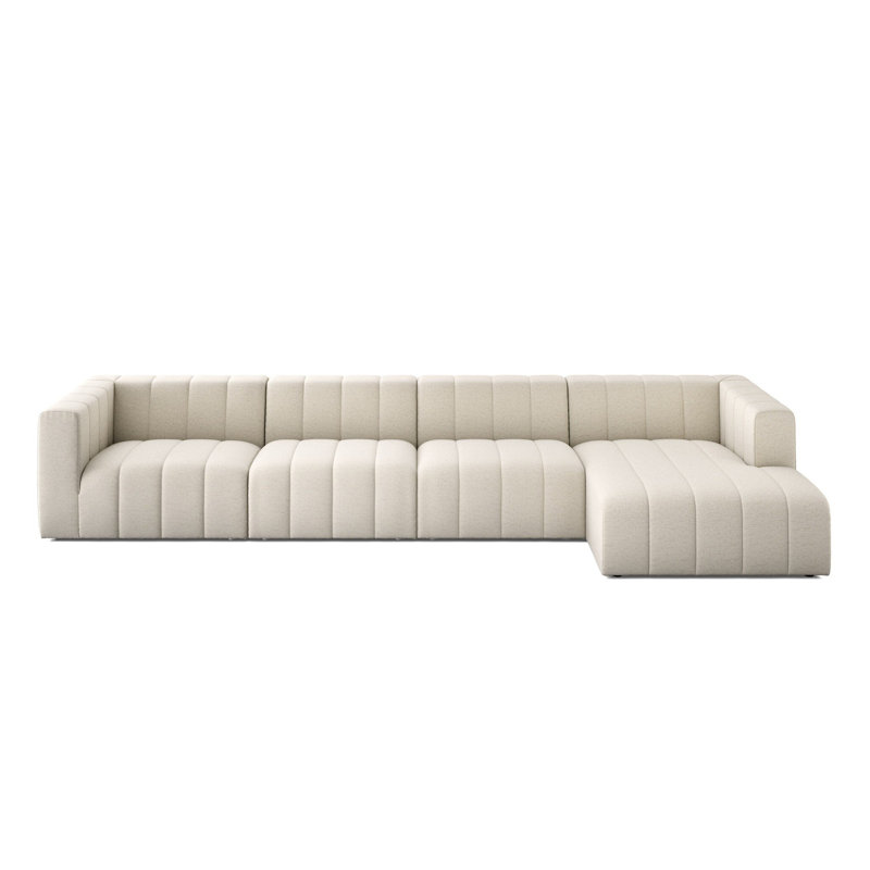 Canapé modulaire 4 pièces Burdon Burdon, 28.5" H x 161" W x 68" D, Right Hand Facing