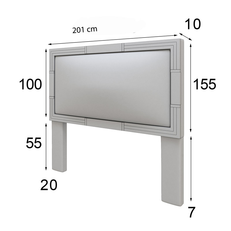 Archmont Maximo Mx83K Set 5 C, 5 Pcs : Dresser, Mirror, Bed, Nightstand, Dresser, King