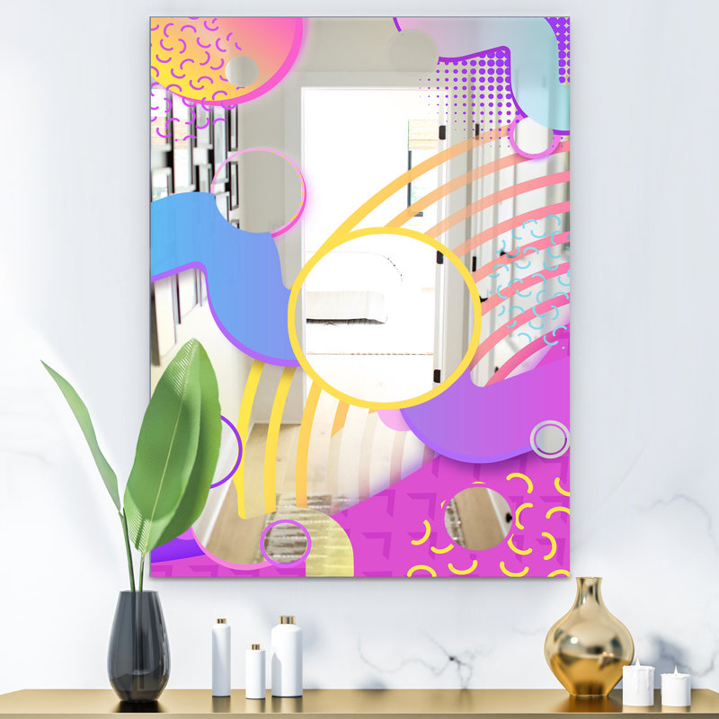 Miroir mural Spacy Dimensions 9, H 39,4 po x l 29,5 po