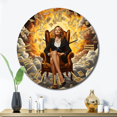 Collinsville - Man Wall Clock
