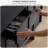 Simple Modern Black Wooden Sideboard