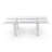 Levante Glass Extendable Table with Wooden Legs-628190400-560646994-560646993