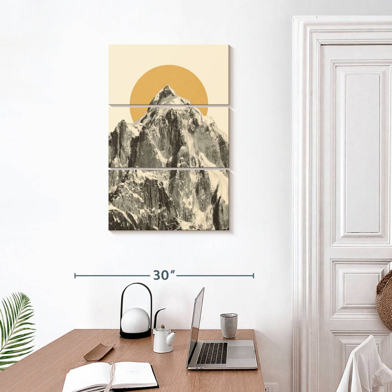 Alvord Mountainscape IV, H 32 po x l 20 po