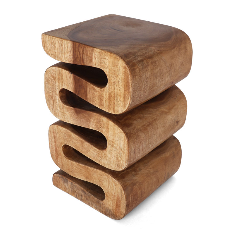 Betteanne Solid Wood End Table