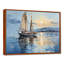Bateau, voile, reflets I - art encadré de bateau côtier-668216653-606519661