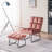 Endri Accent Chair with Ottoman, Lounge Chair with Metal Leg-1901075528-1901075572