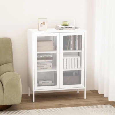 Armoire décorative blanche