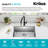 KRAUS Standart PRO™ Undermount 16 Gauge Stainless Steel Kitchen Sink-88929019