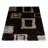 Aluino Hand Tufted Shag Polyester Eco-Friendly Area Rugs - Rectangle, Brown Beige Color, Geometric Modern Design, High Pile Thick Handmade Anti Skid Area Rugs for Living Room, Bed Room-885727325