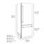 ZLINE 30 Autograph Edition 16.1 cu. ft. Built-in 2-Door Bottom Freezer Refrigerator with Accent-123525955-123144569
