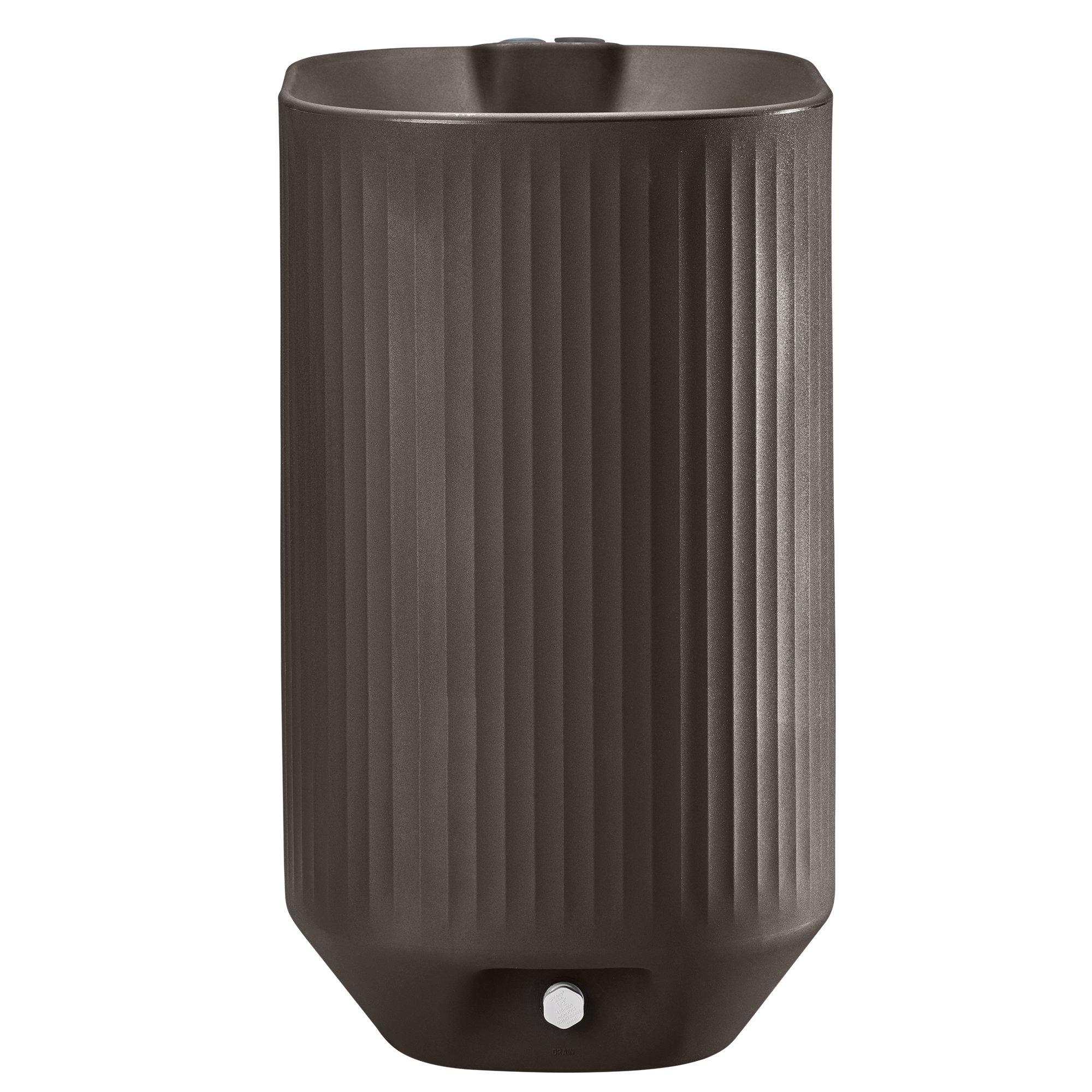 Mod Self Watering Plant Box, Bark, 20" x 14" x 24"H - Narrow