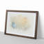 Tailed-Blue Butterfly in Abstract - Framed Print-55729503-55729502