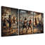 Ensemble de 3 toiles de boxe-133396000