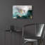 Art mural en verre Wrought Studio «Arctic Green Variation» par Incado-848370818