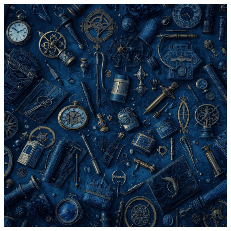Tapis pour salle de bain Steampunk, L 24 po x L 17 po