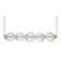 Reign 45" Five-Light Integrated LED Linear Chandelier