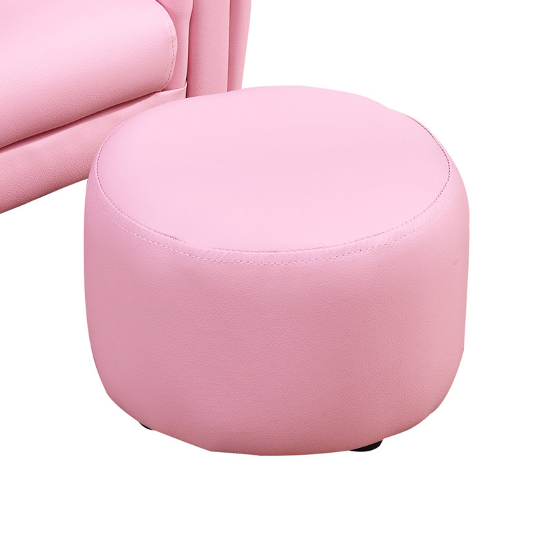 Lippi Children's Armchairs Toddler Chair Sofa Single Seater Armrest Pink