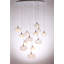Luminaire suspendu sphère en grappe 13 lumières Mowgli