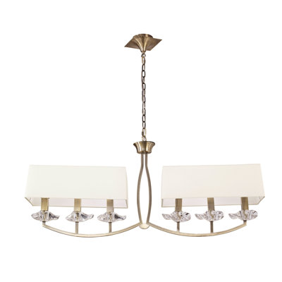 6 - Light Shaded Chandelier