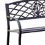 Banc de jardin en acier Schuler