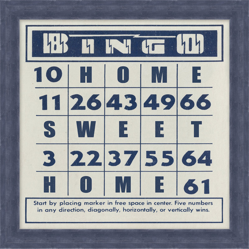 Bingo 1 Print