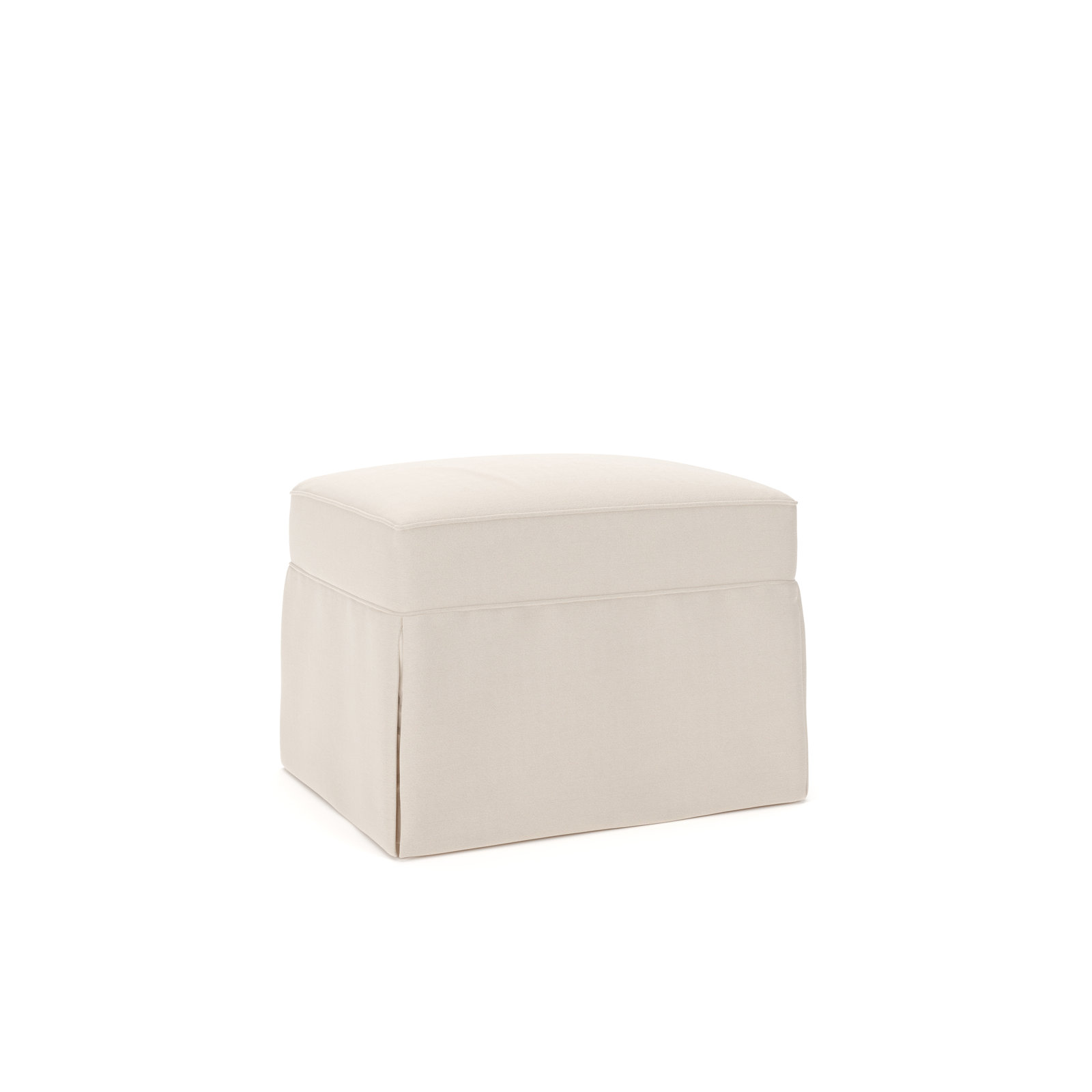 Amari 33" Ottoman, Canvas Sunbrella® Canvas