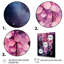 Fuchsia rose mesdames fleurs - décoration murale fuchsia-1043362350-1043362362
