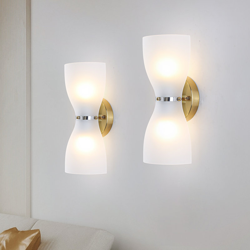 2 - Light Bath Sconce, Matte Black