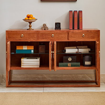 Chinese-style retro light luxury sideboard