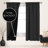 Deconovo 100 Percent Blackout with Liner Rod Pocket Curtain Panel Pair-75196917-75196906