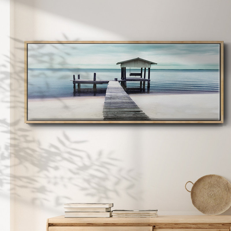 Peaceful Place - toile encadrée, H 20 po x l 50 po