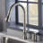 Karran Hillwood Single Handle Pull Down Sprayer Kitchen Faucet-52509755