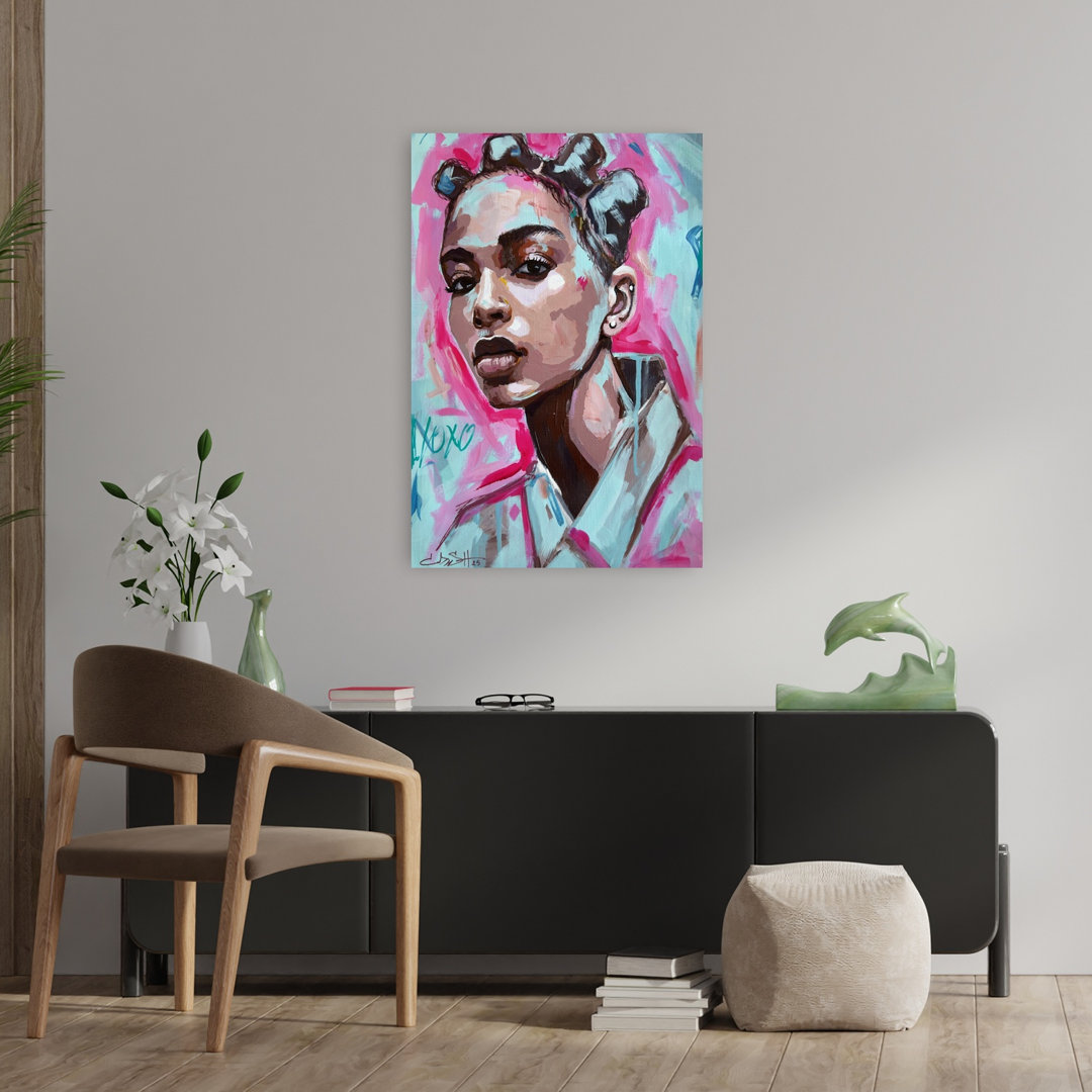 Xoxo Abstract Contemporary Wall Art Print