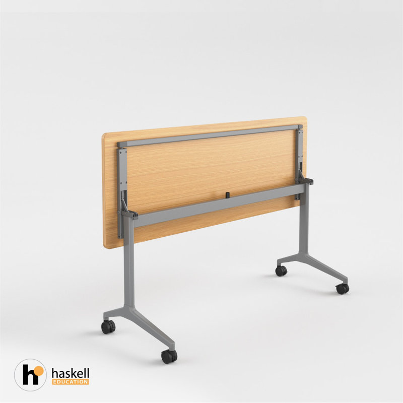 Mobile Flip/Nesting table, Fusion Maple