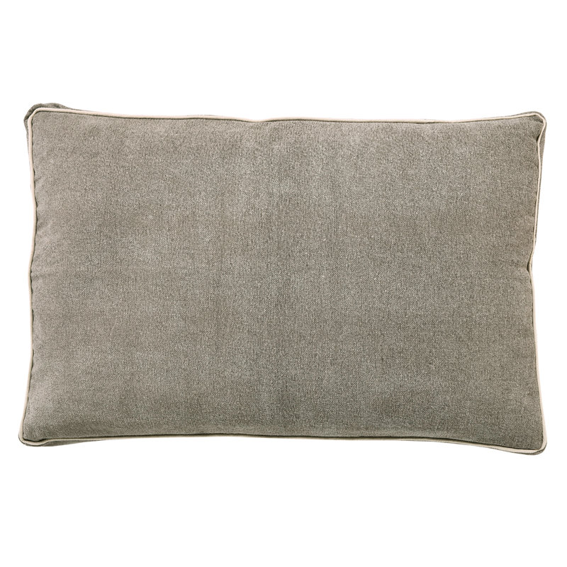 Langeloth Cotton Pet Bed, Grey