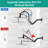 Rain Adjustable Shower Head 1.8 GPM GPM-86725487