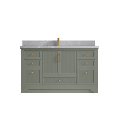 Alys 60'' Single Bathroom Vanity with Top