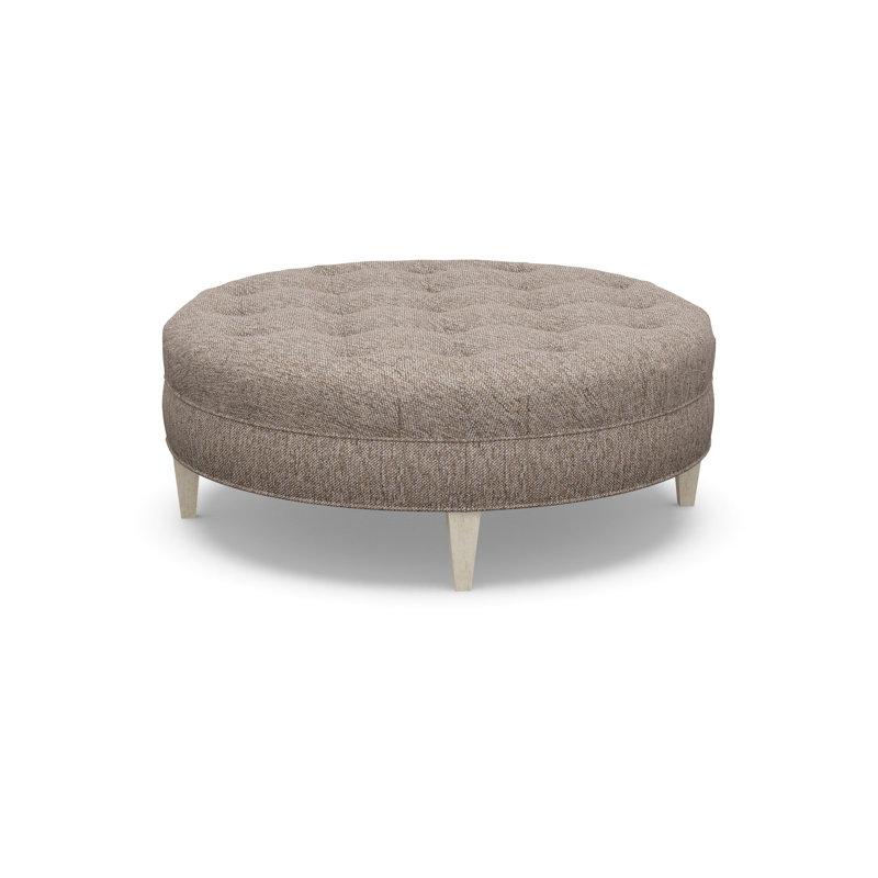 Round Ottoman, 2243-80, Sandstone