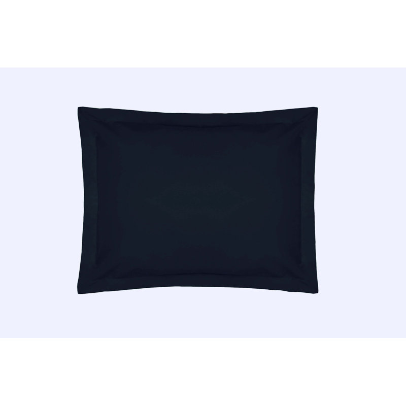 Percale Pillowcase, Navy