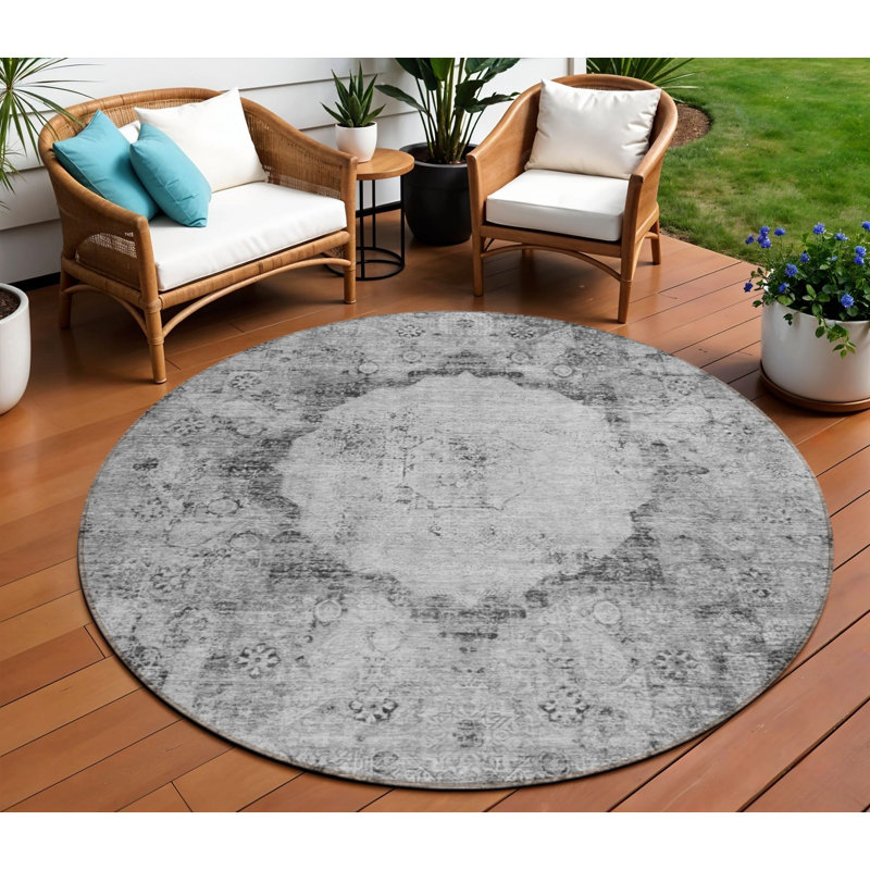 Tapis rond 8 po
