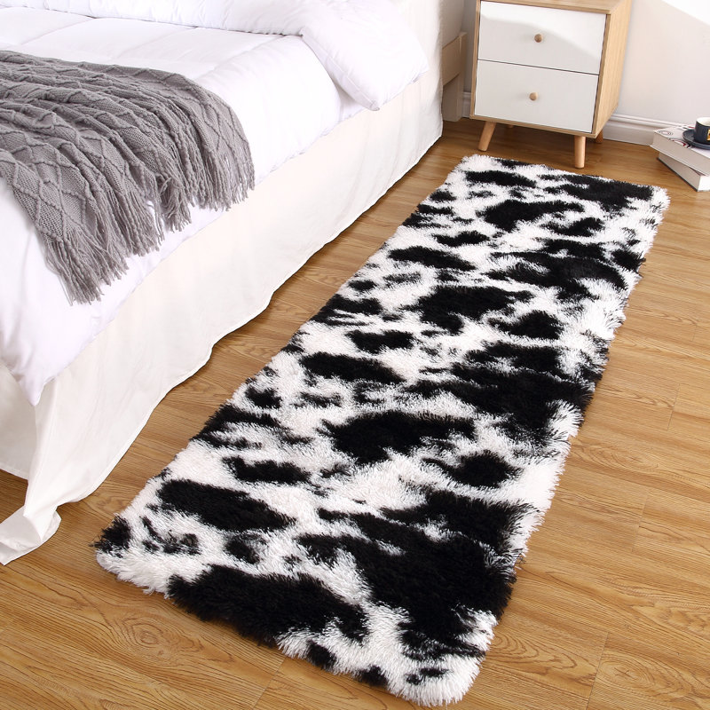 Anfel Washable Abstract Indoor Rug, Runner 2' x 8'
